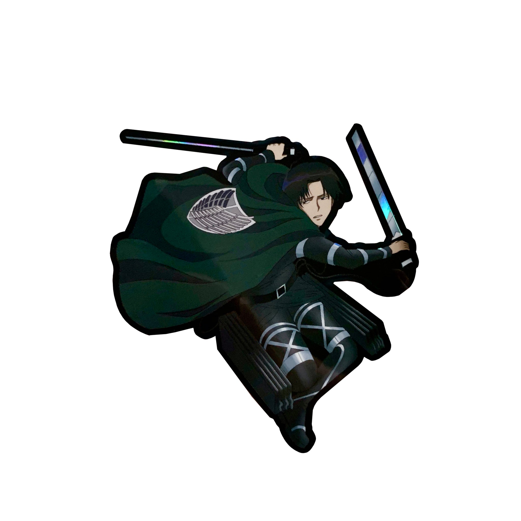 Holographic Levi Sticker