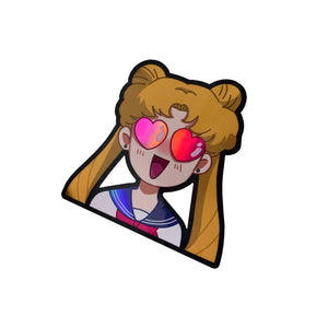 Sailormoon Holographic Love Sticker