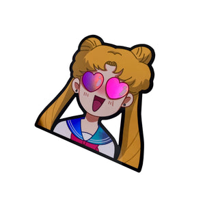 Sailormoon Holographic Love Sticker