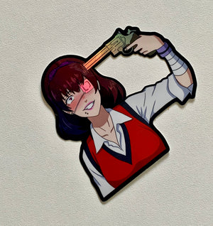 Midari Ikishima Holographic Sticker