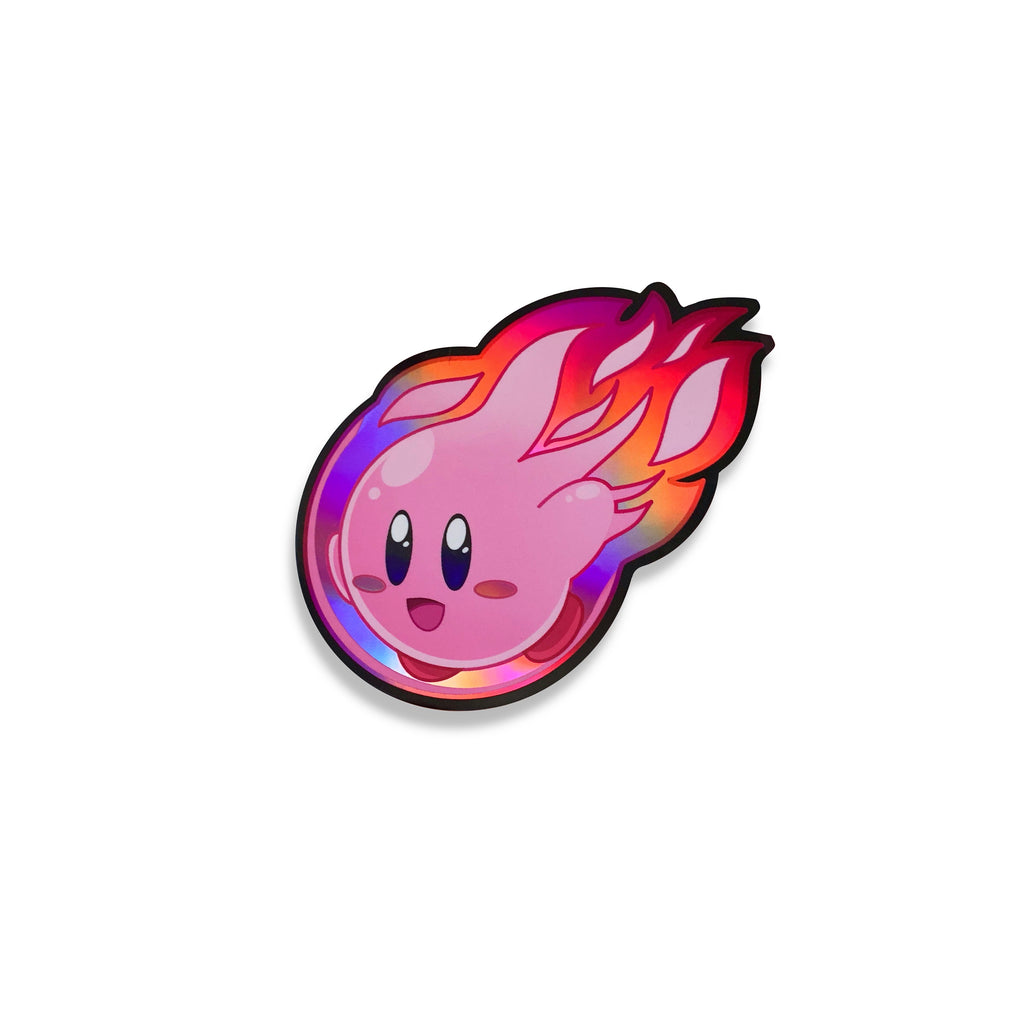 Kirby Comet Sticker Holographic