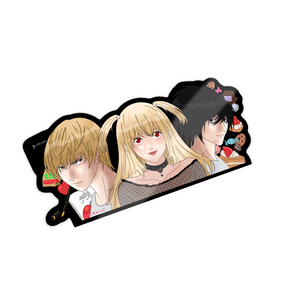 Holographic Glitter Death Note Sticker