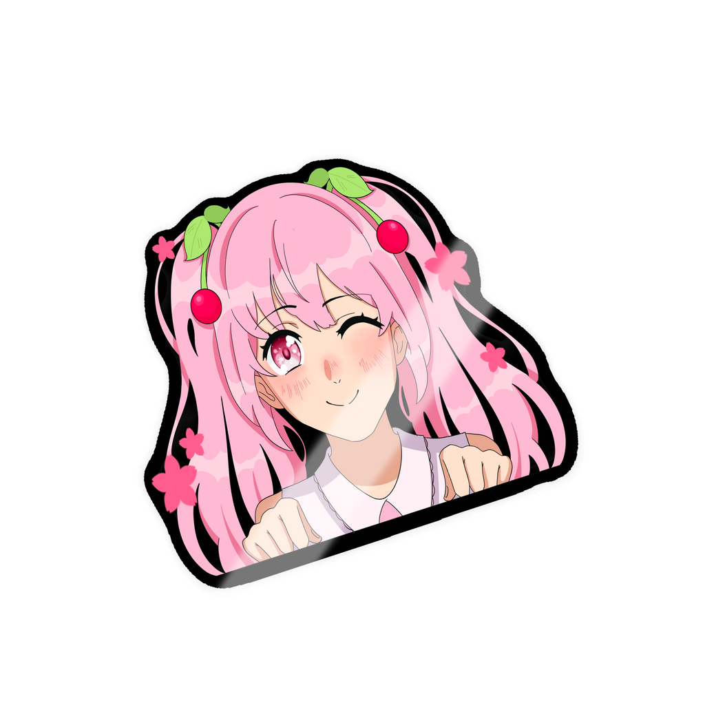 Sakura Miku Glitterr Sticker