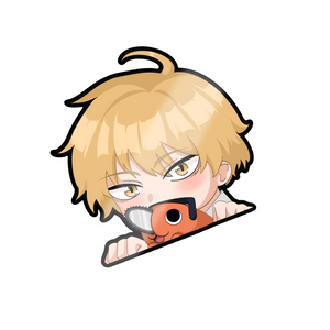 Holo Chainsaw Man Chibi Sticker Pack