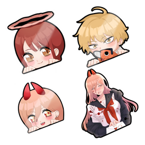 Holo Chainsaw Man Sticker Pack