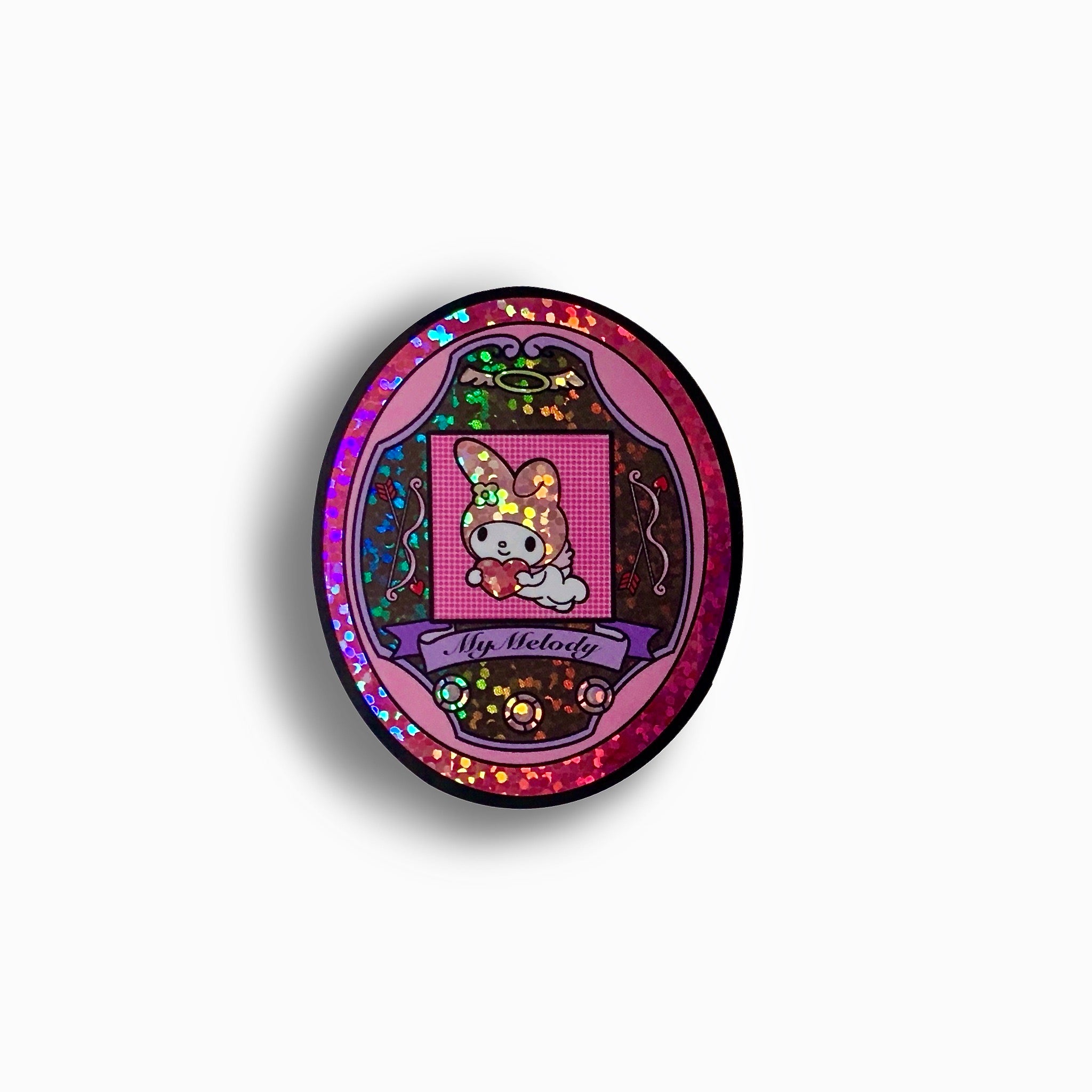 Glitter MyMelody Tamagochi sticker