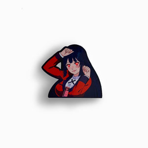 Yumeko Jabami Holographic Sticker