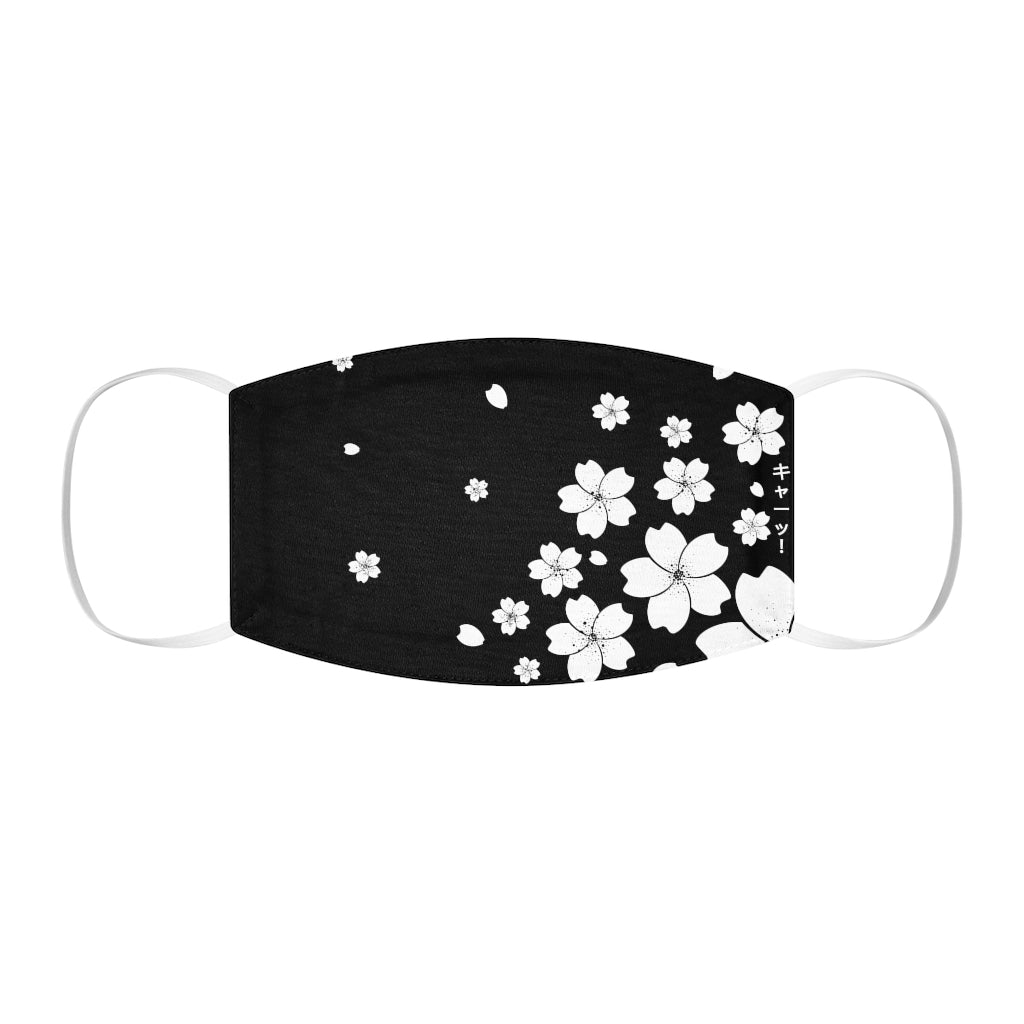 Sakura Facemask Deep Black