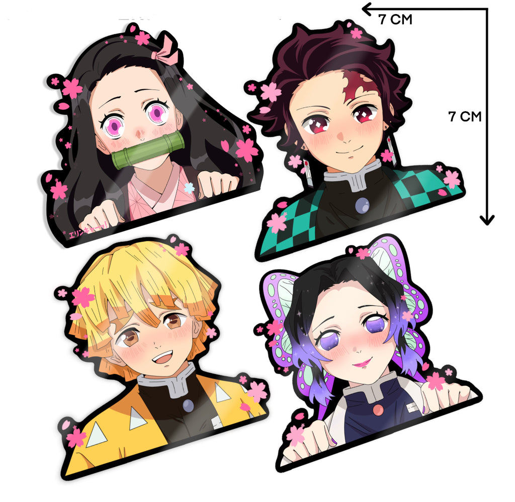 Mini Demon Slayer Stickers